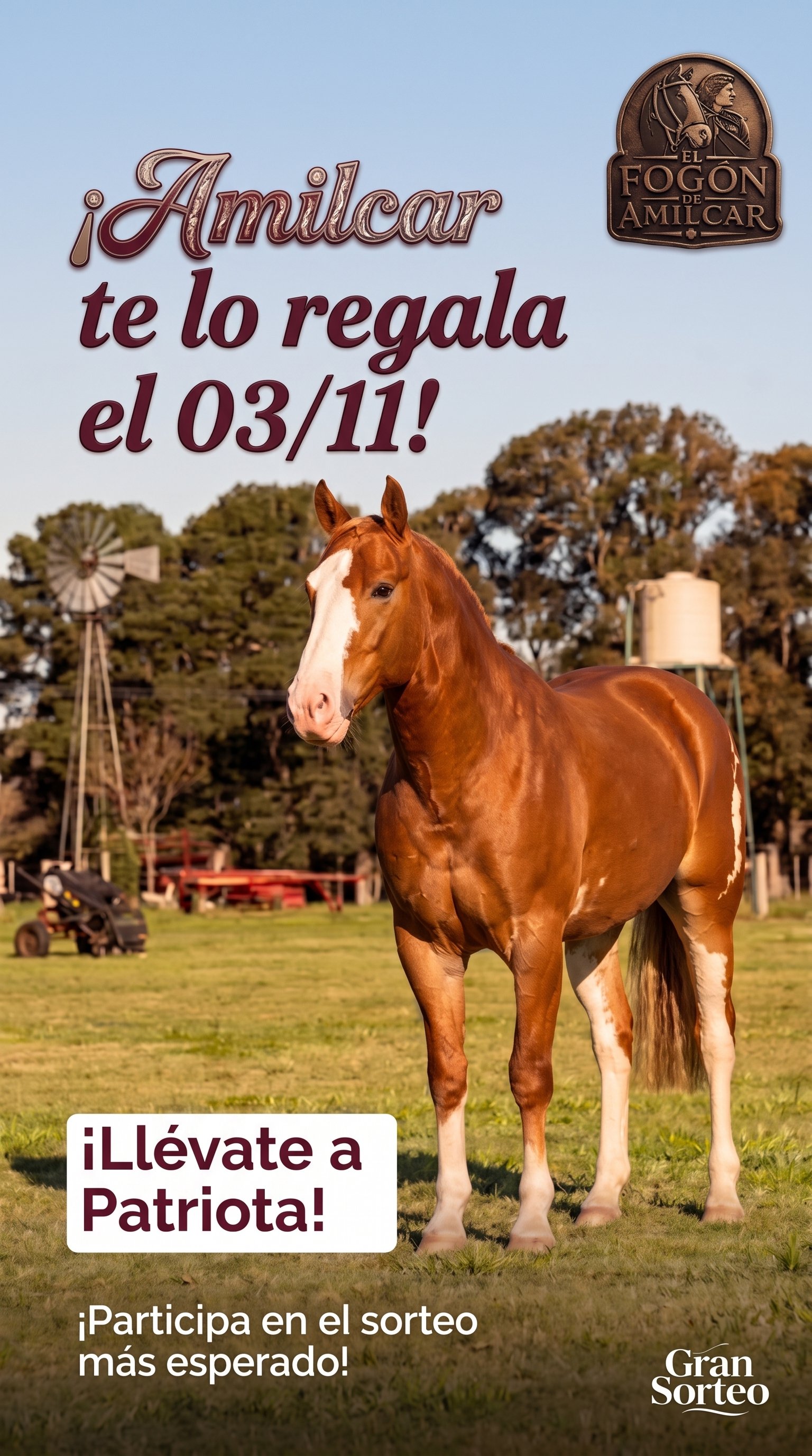 Oportunidad Clínica de Doma Amílcar Cruz Unanúe + Caballo de Regalo